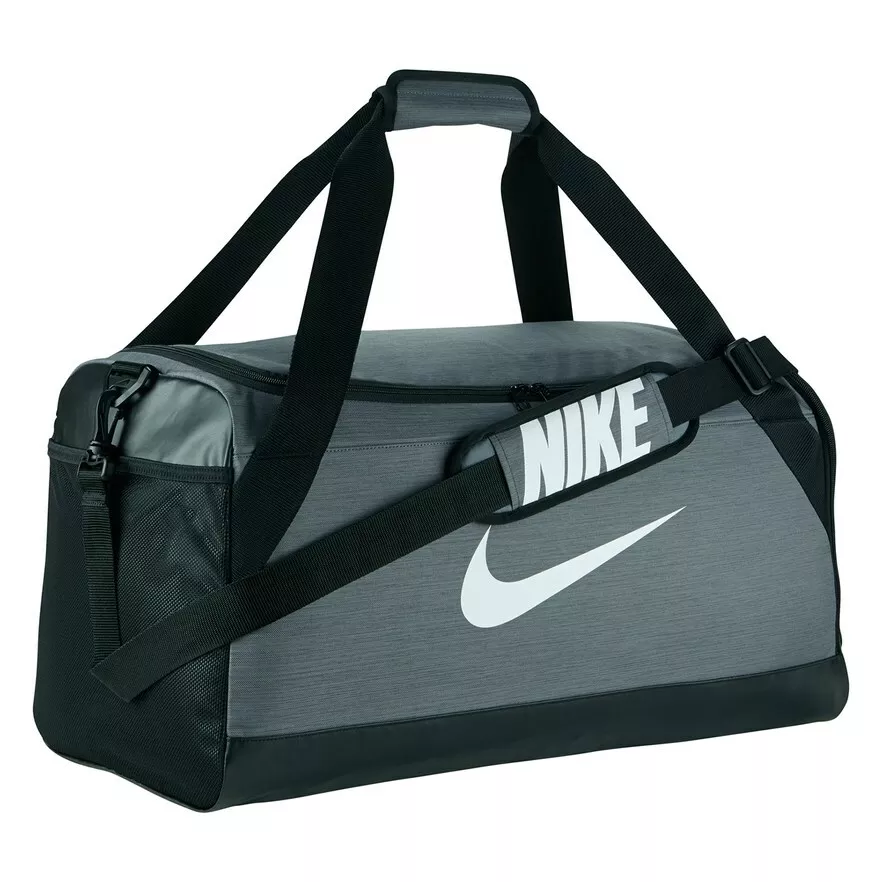 Nike Brasilia 7 Grey/Black Medium Bag (BA5334-064) NWT eBay