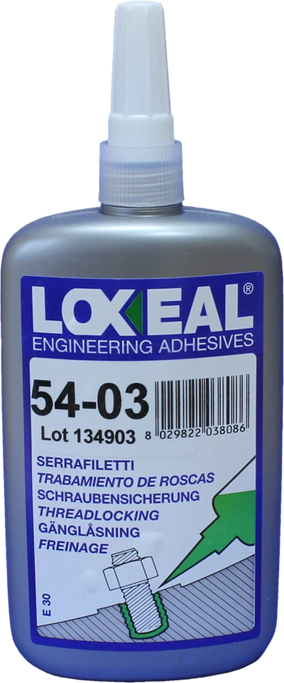Pressure Washer Jet Wash Loxeal 54-03 Thread Lock Engineering Adhesives 250ml