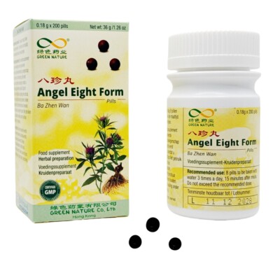 Ba Zhen Wan Angel Eight Form   Authentische TCM Kräuterformel   Green Nature