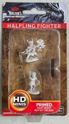 D&D Halfling Fighter (Female) Nolzur's Marvelous Miniatures Unpainted 72627