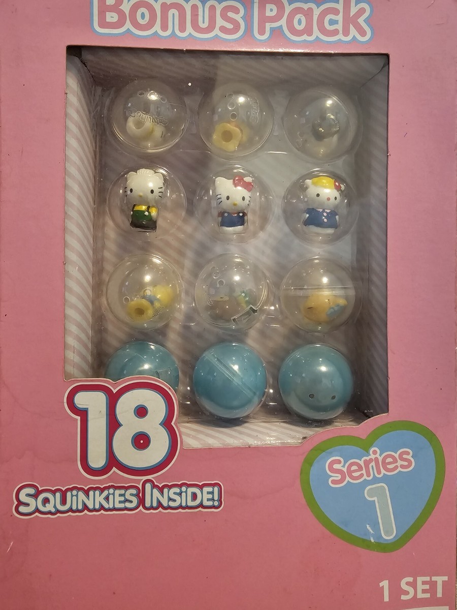 Hello Kitty Squinkies Dispenser Bonus Pack *SEALED* | eBay