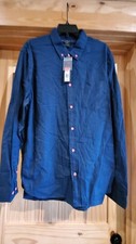 marc by marc jacobs Mens Blue Dress Shirt  XL Brand New Shrunken Fit