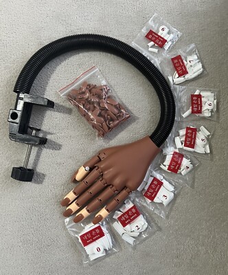 Flexible Nail Art Praxis Hand Maniküre Nail Art Werkzeug und PCs Nägel 