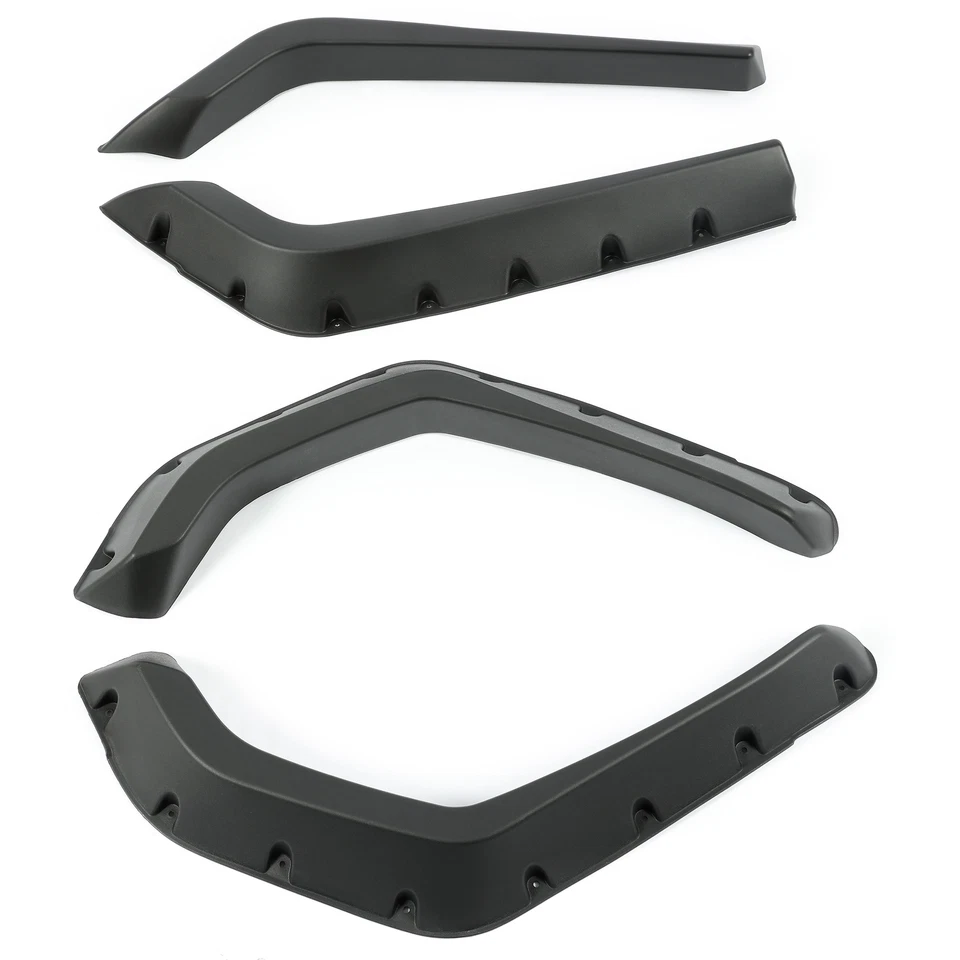 Set Of 4PCS PP Fender Flares For Polaris RZR 800 / 4 800 / 800 S 2008-10 Snap On Foto 2 de 4