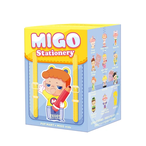 POPMART MIGO Stationery Series Blind Box Figure Toy Art Designer Gifts - Bild 15 von 19