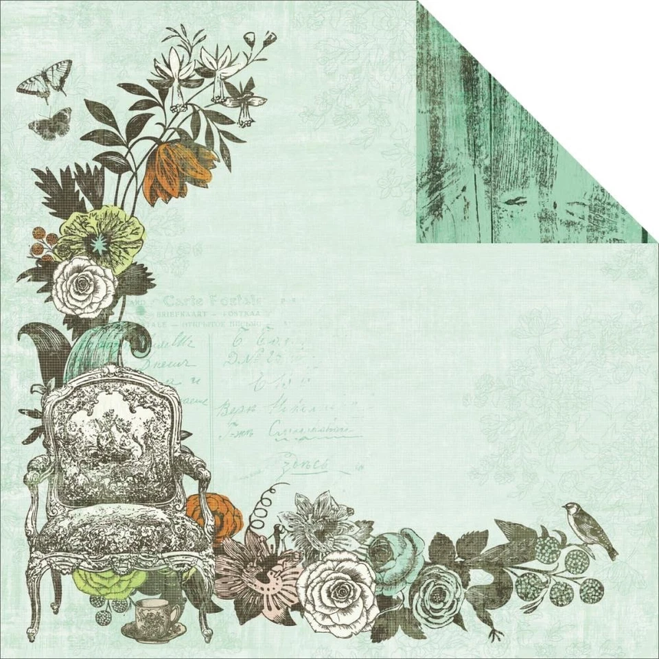 KC - 12in.x12in. - Honey Chai - Saffron - 5 sheets - image 2 of 4