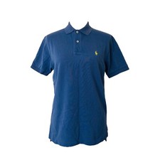 Polo Ralph Lauren Polo Shirt Mens Small Blue Cotton Short Sleeve Embroidered