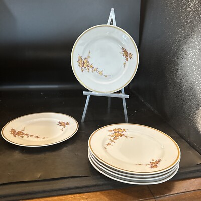 henneberg porzellan 1777 Helena Pattern Set Of 6 Salad Plates 7 1/2 In