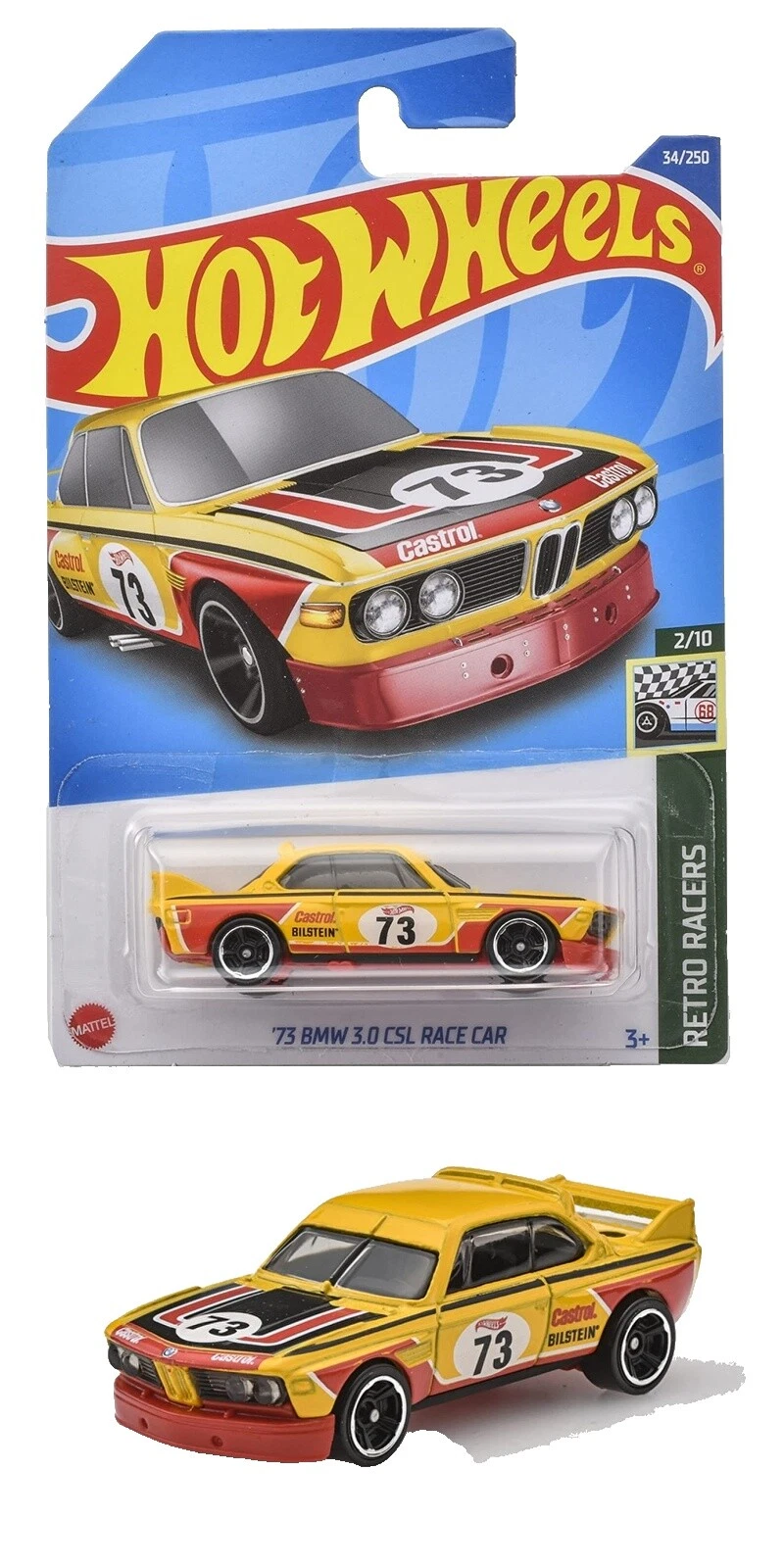 Contemporary Mattel Hot Wheels Racing BMW fabricación Diecast coches, camiones y camionetas