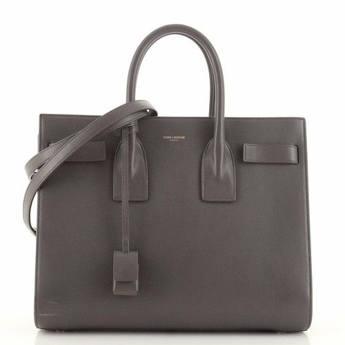 small sac de jour leather satchel