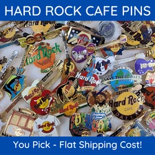 Collectible Hard Rock Cafe World Tour Vintage Guitar Pins **YOU PICK - READ**