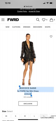 rococo sand noi mini dress Rococo Sand For Noi Mini Dress In Black - 40% Off