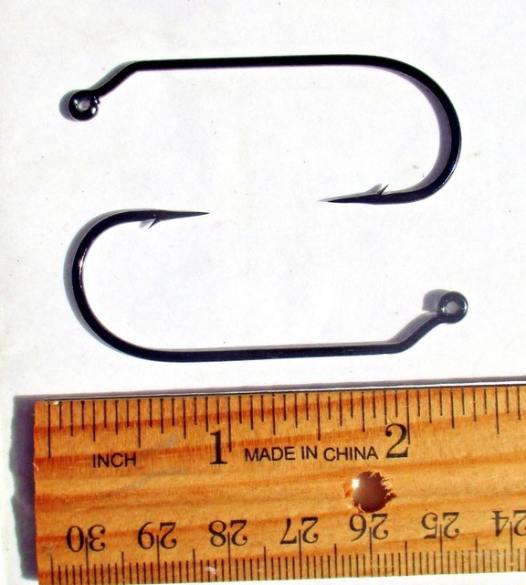 25ct Gamakatsu 35 Degree 5/0 Jig Hooks Bass Fishing Jigs 2x Strong Lead