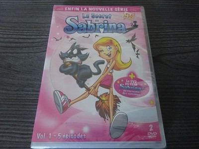 DAS GEHEIMNIS VON SABRINA VOL 1 - 5 Episoden + SABRINA IM KÖNIGREICH DER ZAUBERER 2 DVD