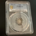 1841-O New Orleans Mint Silver Seated Liberty Half Dime GRADED PCGS-Hard Date