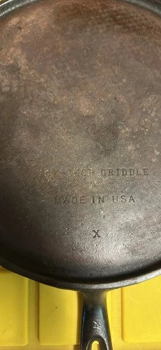 Long life Wagner Cast Iron Skillet
