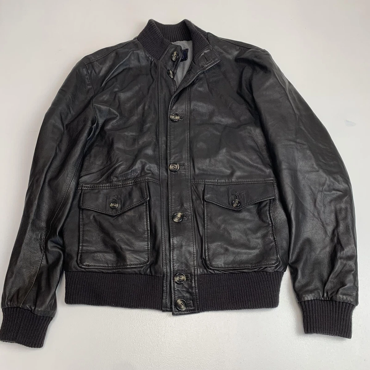Leather Outer Shell Italian Coats, Jackets & Vests for Men for