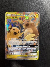 Raichu & Alolan Raichu GX 54/236 Sm-Unified Minds Holo on eBay