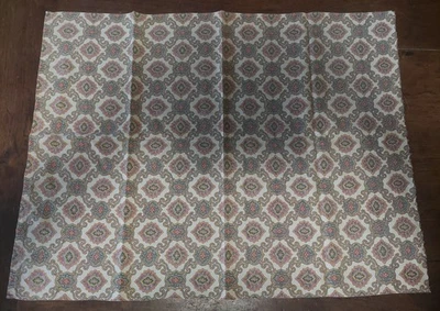 Coupon de tissu vintage création Beldecor décor Manosque 61 X 80 cm - Photo 1/4
