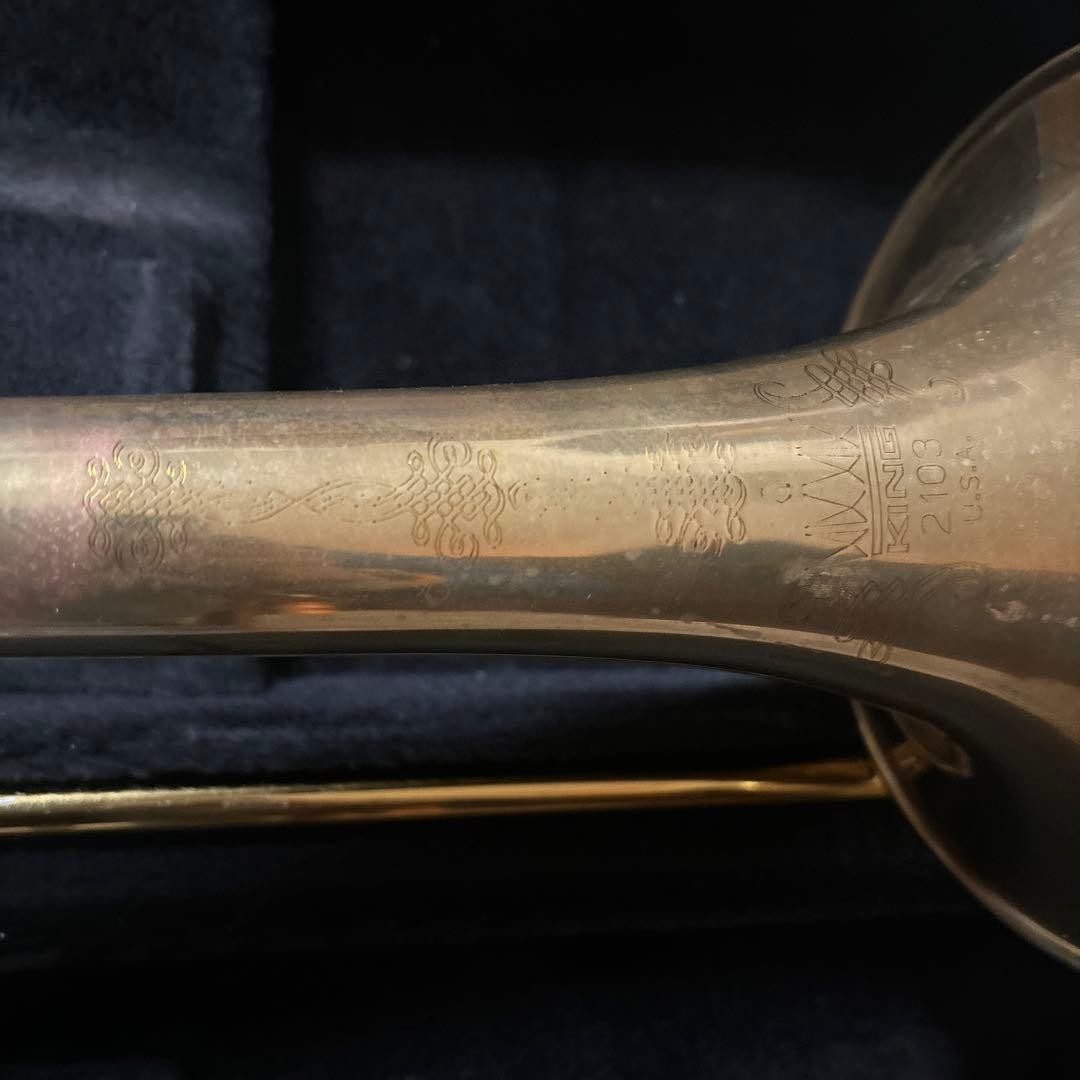 KING 2103 USA 3B Trombone | eBay