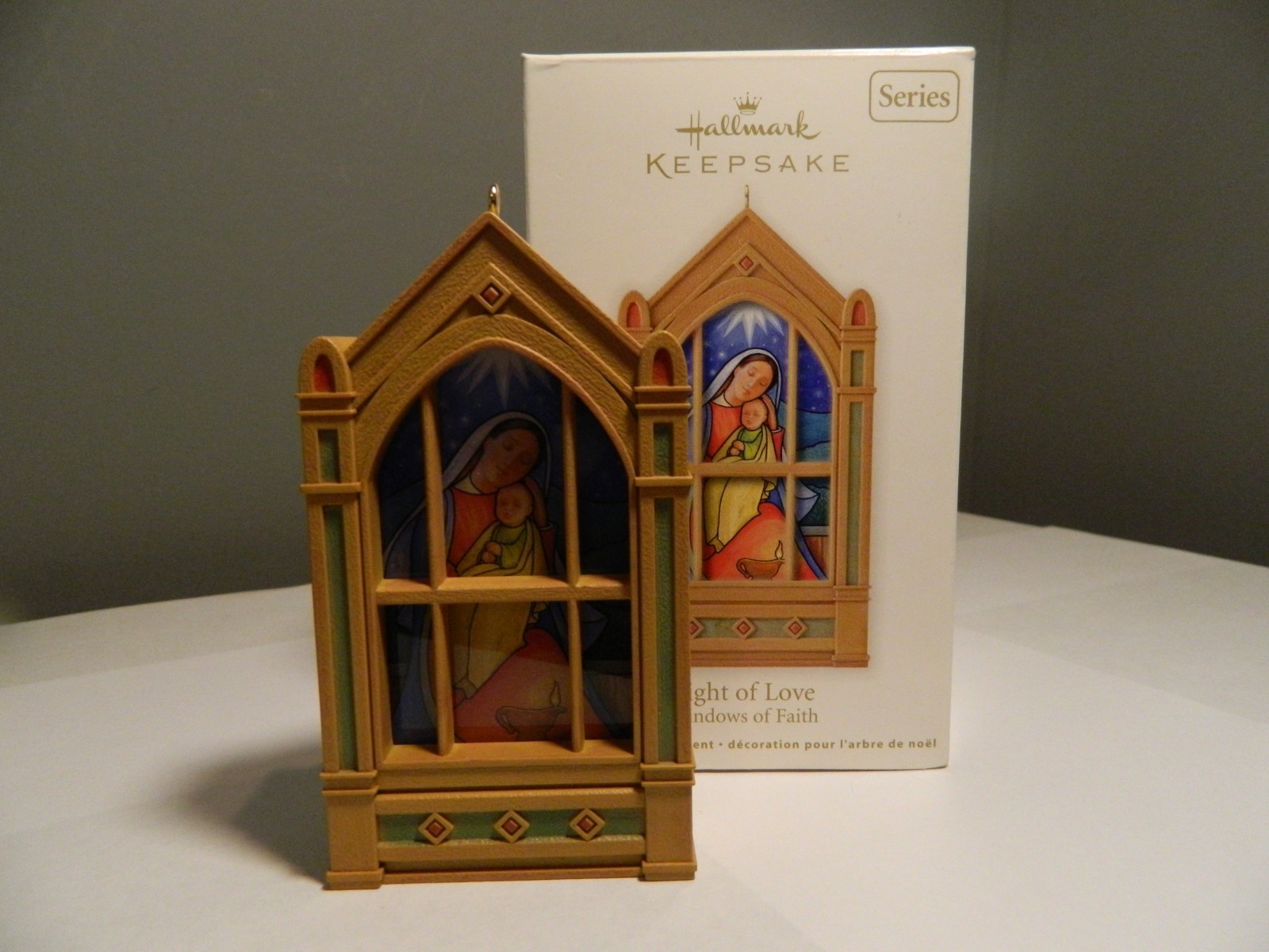 2011 Hallmark Keepsake Ornament Light of Love Windows of Faith 2nd in Series