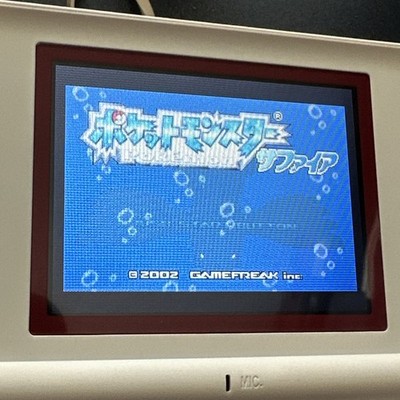 Pokémon Sapphire Game Boy Advance GBA Japan Import Authentic Nintendo Cartridge