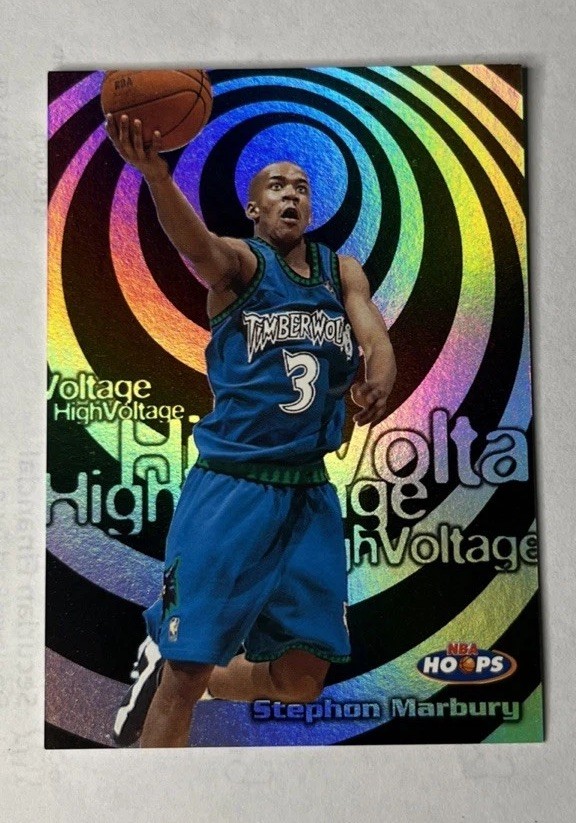 1997-98 NBA Hoops High Voltage Stephon Marbury #11HV