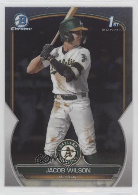 2023 Bowman Draft Chrome Jacob Wilson #BDC-121 0r77