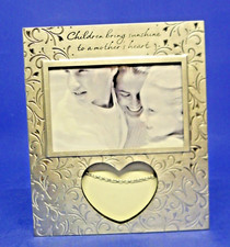 Hallmark Keepsake Baby Hinged Box w/ 4"x6" Photo Frame on Front 9" x 7.5" Box