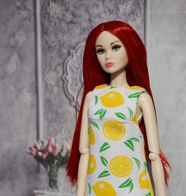 NEW Redhead! Poppy Parker Face Mold Red Hair Supermodel DOLL Integrity FR Style