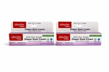 2 Playtex Baby 40 Zinc Oxide Diaper Rash Cream Maximum Strength 2.5oz