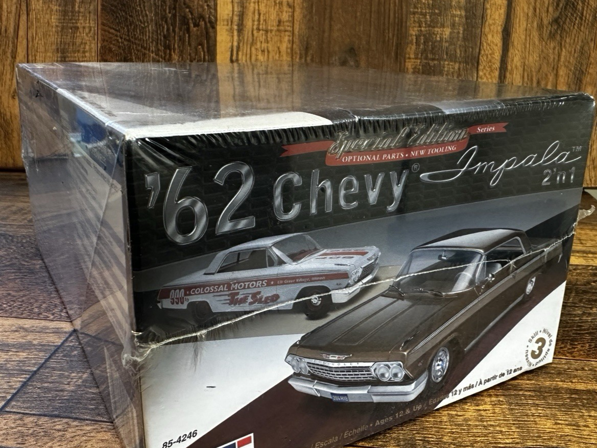 Kit Fowler Revell Special Edition '62 Chevy Impala 1/25 Model Kit Sealed 2n1 | eBay