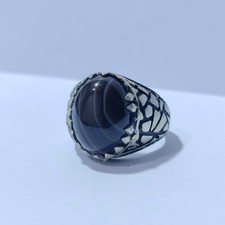 925 Sterling Silver Ring with Natural Sulaima...