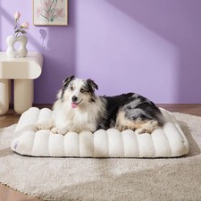 Orthopedic Dog Bed for Large Dogs  Waterproof Plush Mat w/ Washable Cover