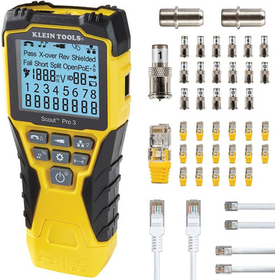 VDV501-852 Cable Tester with Remote, VDV Scout Pro 3 Test Kit Locates and Tests