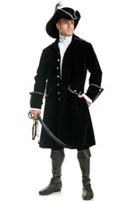 Distinguished Pirate Men Outfit Adult Costume