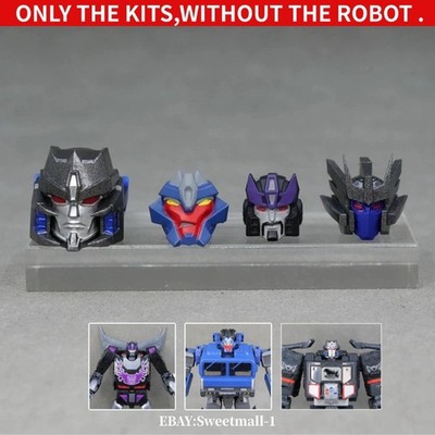 Head Upgrade Kit For Legacy Breakdown SG Hot Rod Gozilla Megatank