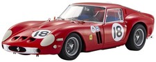 Kyosho 1/18 Ferrari 250 GTO 1963 Daytona 3h #18 Red Diecast KS08438F Japan New  