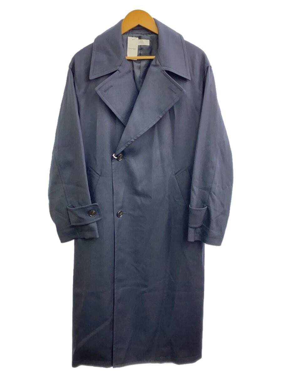 Wym Trench Coat/M/Polyester/Nvy/Wyco675// 1412