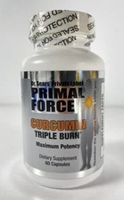 Dr. Sears' Private Label Primal Force Curcumin Triple Burn 60 Capsules