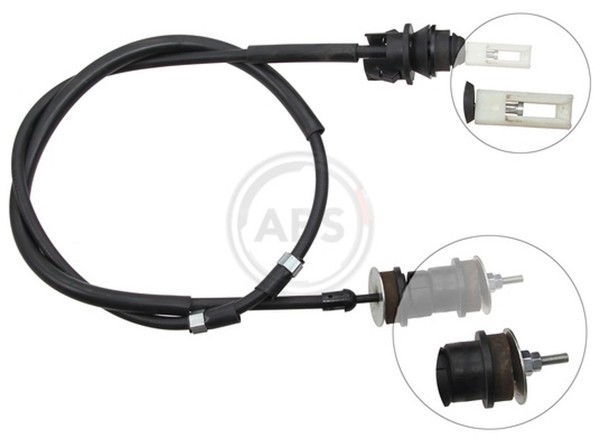 Kupplungsseil Kupplungszug A.B.S. K28021 FüR N2 Zx CitroËN Break 16V-image
