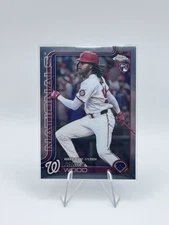 2025 Topps Chrome Update James Wood Rookie Card