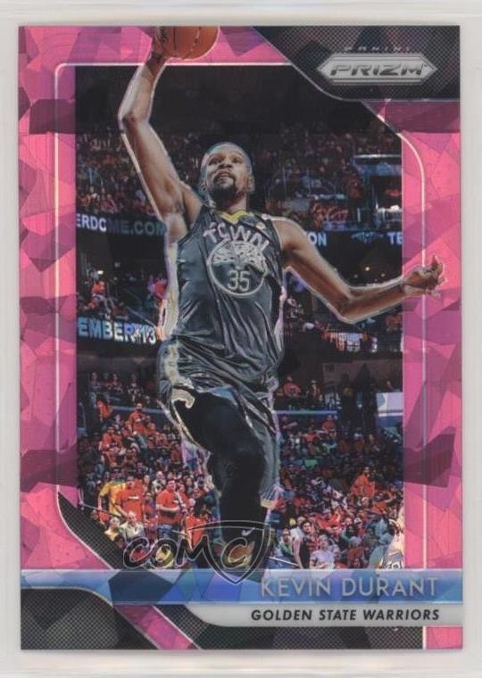 2018-19 Panini Prizm Pink Ice Prizm Kevin Durant #252 0k8