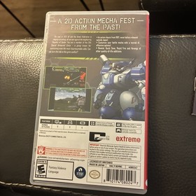 Assault Suit Leynos 2 Saturn Tribute NINTENDO SWITCH LIGHTLY PLAYED COMPLETE CIB