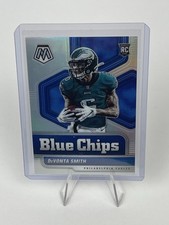 2021 Panini Mosaic Football Blue Chips # 6 DeVonta Smith RC