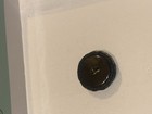 X2 CHANEL Pink Fabric Swatch Tweed + Collectible Black Rhinestone Loose Button — photo 8
