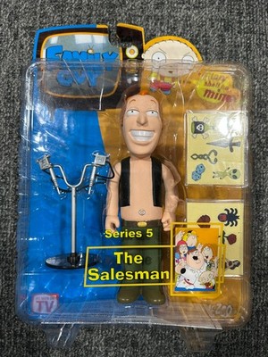 The Salesman Tattoo Artist Variant Series 5 FAMILY GUY Mezco Toyz