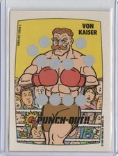 1989 O-PEE-CHEE Nintendo #2 (VON KAISER) Punch Out Scratch Off Card (RARE)