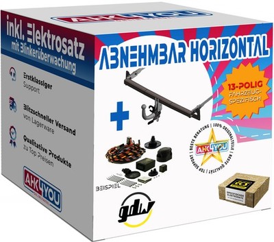 GDW AHK für MG Marvel R ab 21 hori. abnehmbar + 13-pol ECS ES SPEZ