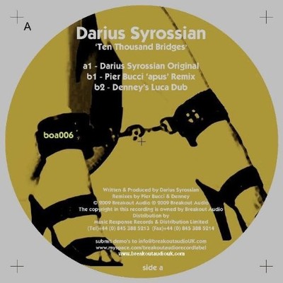 Darius Syrossian Ten Thousand Bridges (Vinyl) (UK IMPORT)